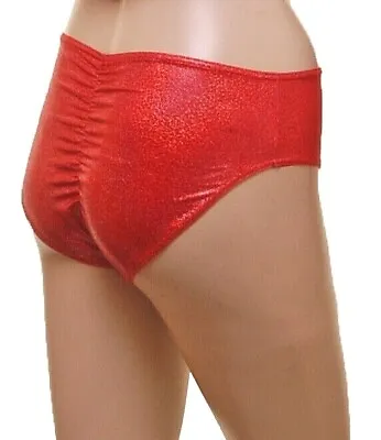 Pole Dance Rouch Knickers Red Shine Poledynamix • £12.95