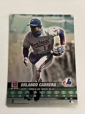 MLB Showdown 2004 Base Set Orlando Cabrera #207 Foil! VG Condition! Free Ship! • $7.49