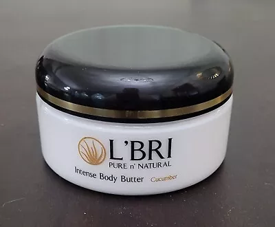 L'BRI Pure N Natural Intense Body Butter Cucumber 8 Oz New Sealed • $23