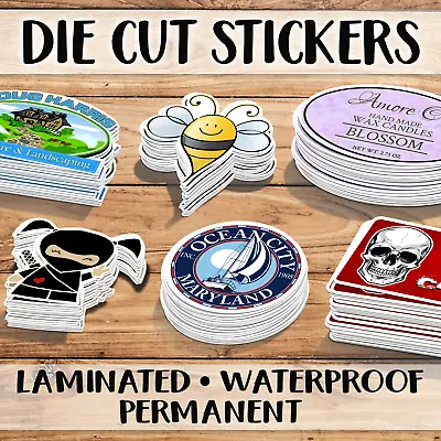 Custom Logo Stickers |  Product Labels | Die Cut Stickers  Custom Stickers Bulk  • $383.04