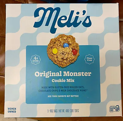 Meli's Cookies Original Monster Gluten Free Cookie Mix 3 Lb NEW • $7.99
