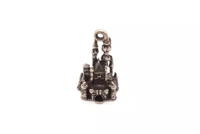 Vintage Disney Sterling Silver 925 Castle Charm • $29.99