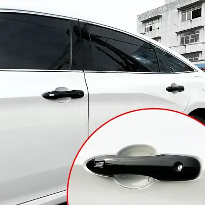 Black Before&After Car Door Handles Cover Trim 4pcs For Toyota Corolla 2019-2023 • $26.40