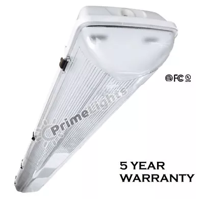 LED Vapor Tight T8 Light Fixture 4' Linear 44 Watt LED - DLC Approved- NEW • $89