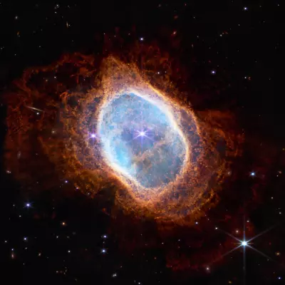 Southern Ring Nebula James Webb Space Telescope NIRCam Space Photo Poster Print • $9.95