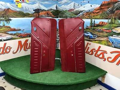 1981 1982 Ford Mustang Fox Body Door Panels Red • $400