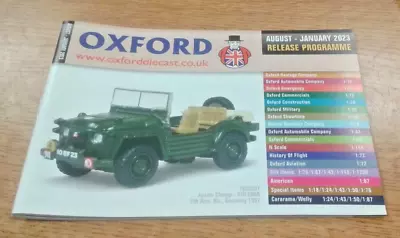 £1.25 • Buy Oxford Diecast Catalogues August- January 2023