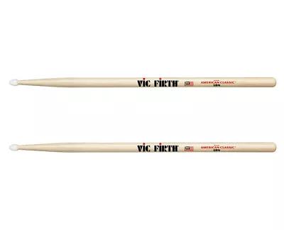 Vic Firth - 5BN Nylon Tip Drumsticks (Pair)  5BN_78667 PROAUDIOSTAR • $15.49