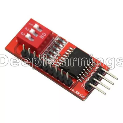 PCF8574T IO Extension Module IO Expansion Shield IIC I2C DIP Swith For Arduino • $1.21