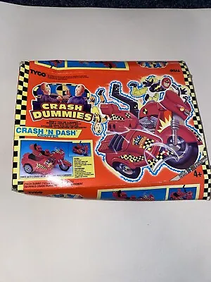 Crash Dummies Crash N Dash Chopper Tyco With Box • £10