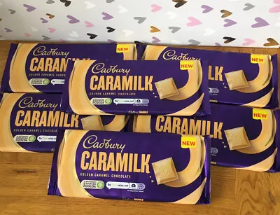 Cadbury Caramilk Bars 6 X 160g💥Past Best Before 03/10/23⭐️Extra Large Bars⭐️ • £12