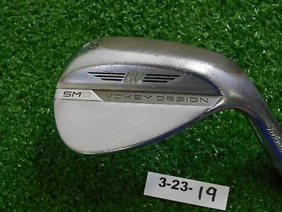 Titleist Vokey SM8 Tour Chrome 58* 10* Lob Wedge S Grind S300 Stiff Steel Mid • $61.19