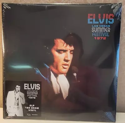 Elvis Presley Las Vegas Summer Festival 1972 (SEALED & NEW)w/minor Sleeve Damage • $52.94