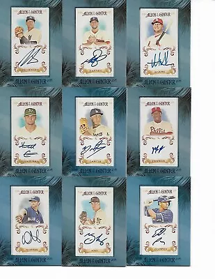 2015 Allen Ginter Auto Matt Adams • $5