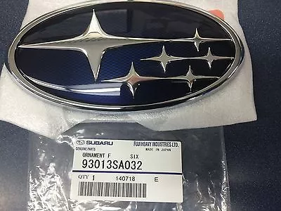 Subaru Genuine Impreza Legacy Forester Front Star Grille Emblem Badge OEM NEW  • $63.99