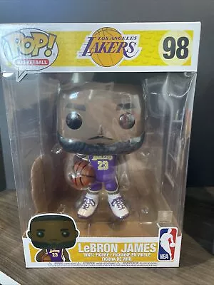 Funko Pop! Vinyl Jumbo 10 : LeBron James (10 Inch) #98 - New In Box! • $19.50