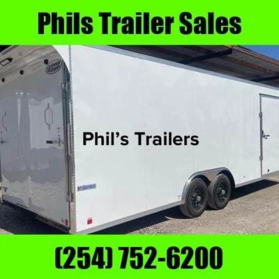 $11999 • Buy 2023 Continental Cargo 28 + V NOSE ENCLOSED TRAILER CAR HAULER 28.00