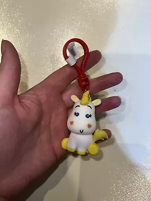 £9.99 • Buy Monogram Figural Bag Clip Keyring Disney Toy Story Buttercup Unicorn Pixar