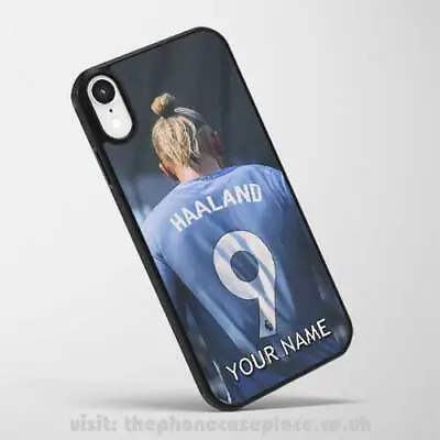 Personalised Football Erling Haaland Phone Case - Hard Plastic Case • £7.95