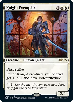 Knight Exemplar (Secret Lair 1044) Promo HEAVILY PLD Creature Rare CARD ABUGames • $4.39