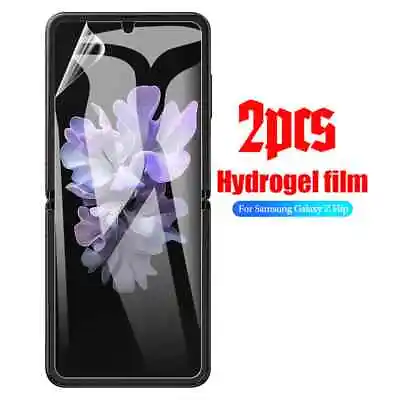 £3.99 • Buy Screen Protector Cover For Samsung Galaxy Z Flip 3 TPU HYDROGEL FILM - Clear