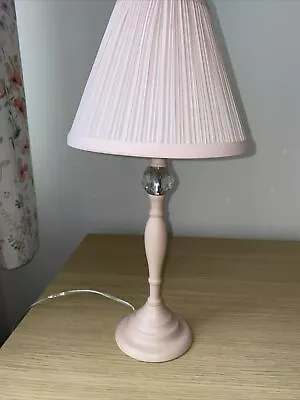 Laura Ashley Ellis  Table Lamp Pink Excellent Condition • £29.99