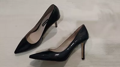 Nine West - 'Martina' - Black Patent Leather Heels - Size 9M • $50