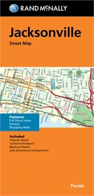 Rand McNally Folded Map: Jacksonville Street Map (Sheet Map Folded) • $10.30