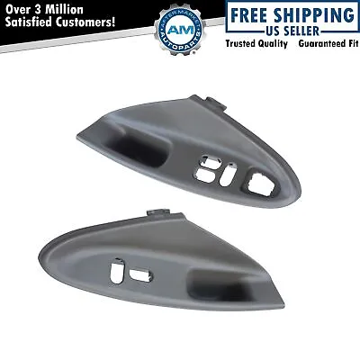 Power Window Door Lock Switch Bezel Pair LH & RH Sides For Ford Mustang Coupe • $38.53