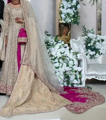 Bridal Lengha Dress Asian Indian Pakistani • £1000