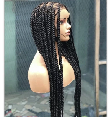 £90 • Buy Box Braided Wig In Full Lace
