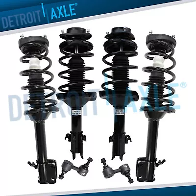 Front Rear Struts W/ Coil Spring Sway Bars Kit For 2006 - 2008 Subaru Forester • $311.95