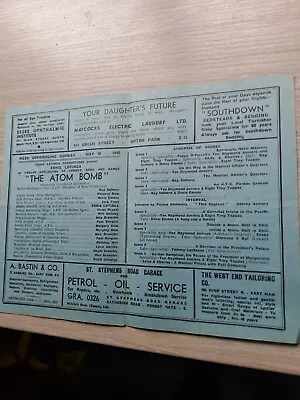 Variety Theatre Programme 1946east Ham Palaceernie Lotinga • £8