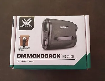 Vortex Diamondback HD 2000 Laser Rangefinder - Factory Sealed New In Box • $275