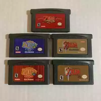 Legend Of Zelda Game Boy Advance Games Bundle Lot Variety Various Titles GBA • $18.99