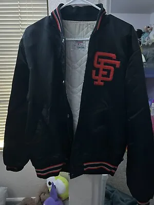 Vintage Starter Diamond Collection San Francisco Giants MLB Jacket Large ⚡️ • $220