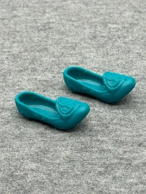 Disney Princess Classic Merida Doll Shoes Green Blue Slippers Hasbro • $5.49