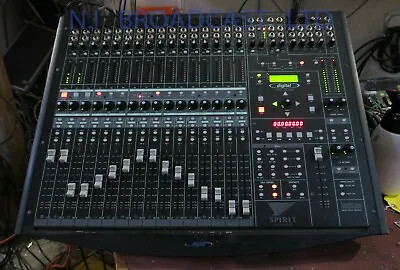 £699 • Buy Soundcraft 328 Spirit Digital Audio Mixer With Flightcase, 42x Inputs