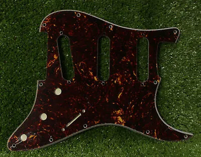 Voodoo Pickguard Reverse Bridge Pickup Fits Jimi Hendrix Strat - Brown Tortoise • $18.95