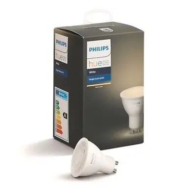 $39 • Buy Philips Hue White Ambiance GU10 Smart LED Bulb Bluetooth Home Automation