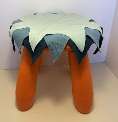 IKEA MAMMUT Stool Chair  W/ Cover Children's Seat ORANGE School Arts 203.823.24 • £19.45