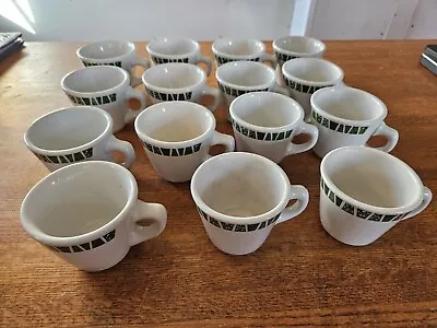 Vintage Sterling China Vitrified Restaurant Ware Coffee Cup Mug Lot Of 15 • $40