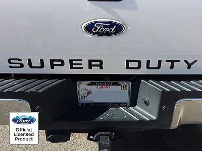 2008-2016 Ford Super Duty Tailgate Letter Inserts Vinyl Stickers Decals F250-450 • $13.95