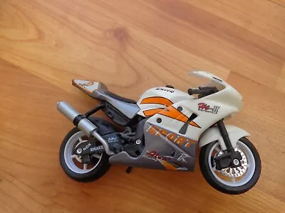 1/18 Moto Gp Racing Plastic/diecast White 10cm Motorbike Motorcycle Bike • £6.99