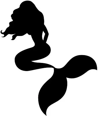 A Beautiful Mermaid Sticker Or Decal. Vinyl Cut. Great For Car Or Laptop!!! • $1.98