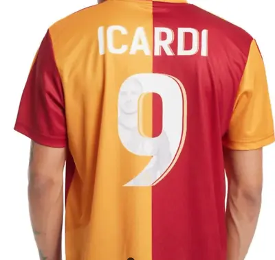 Galatasaray Istanbul Mauro Icardi 9 Fan Shirt Officially Licensed DHL Express • £82.28