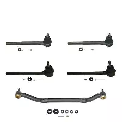 Kit Steering 1 Drag Link 4 Tie Rod End GMC S10 S15 Blazer Jimmy Sonoma 2WD 96-05 • $74.33