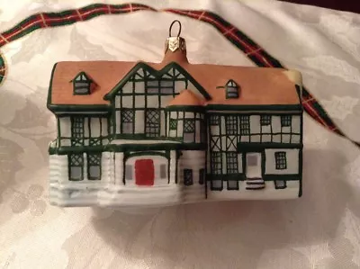 Vaillancourt Folk Art Ornament - Historic Worcester MA Building • $9.99