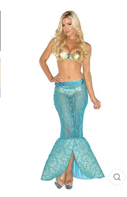 3 Wishes XS 3 Piece Mermaid Costume Set Mermaidcore Halloween Cosplay Party Fest • $39.80