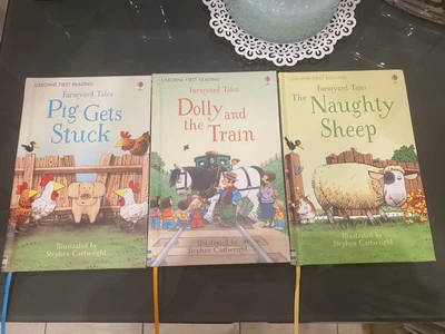 £8 • Buy Usborne First Reading Farmyard Tales - 3 Books - Excellent Condition